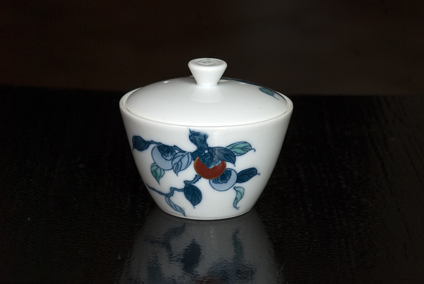 Nabeshima Kakiemon porcelán teáskészlet